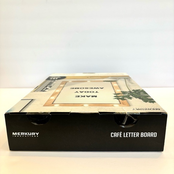 Merkury Innovations Light Up LED Cafe Letter Board New In Box - Picture 6 of 9